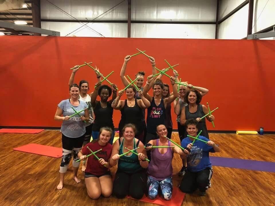 Pound class at Iron Jungle Family Fitness