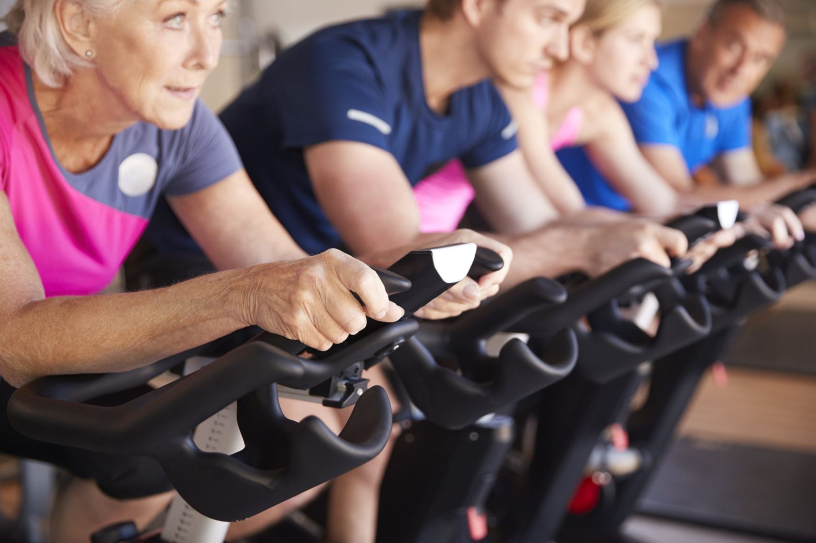 Spin class at Iron Jungle Family Fitness