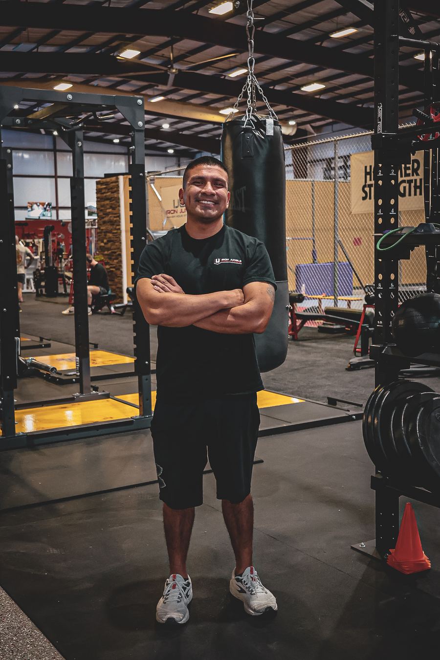 Andy Shively, trainer at Iron Jungle Family Fitness