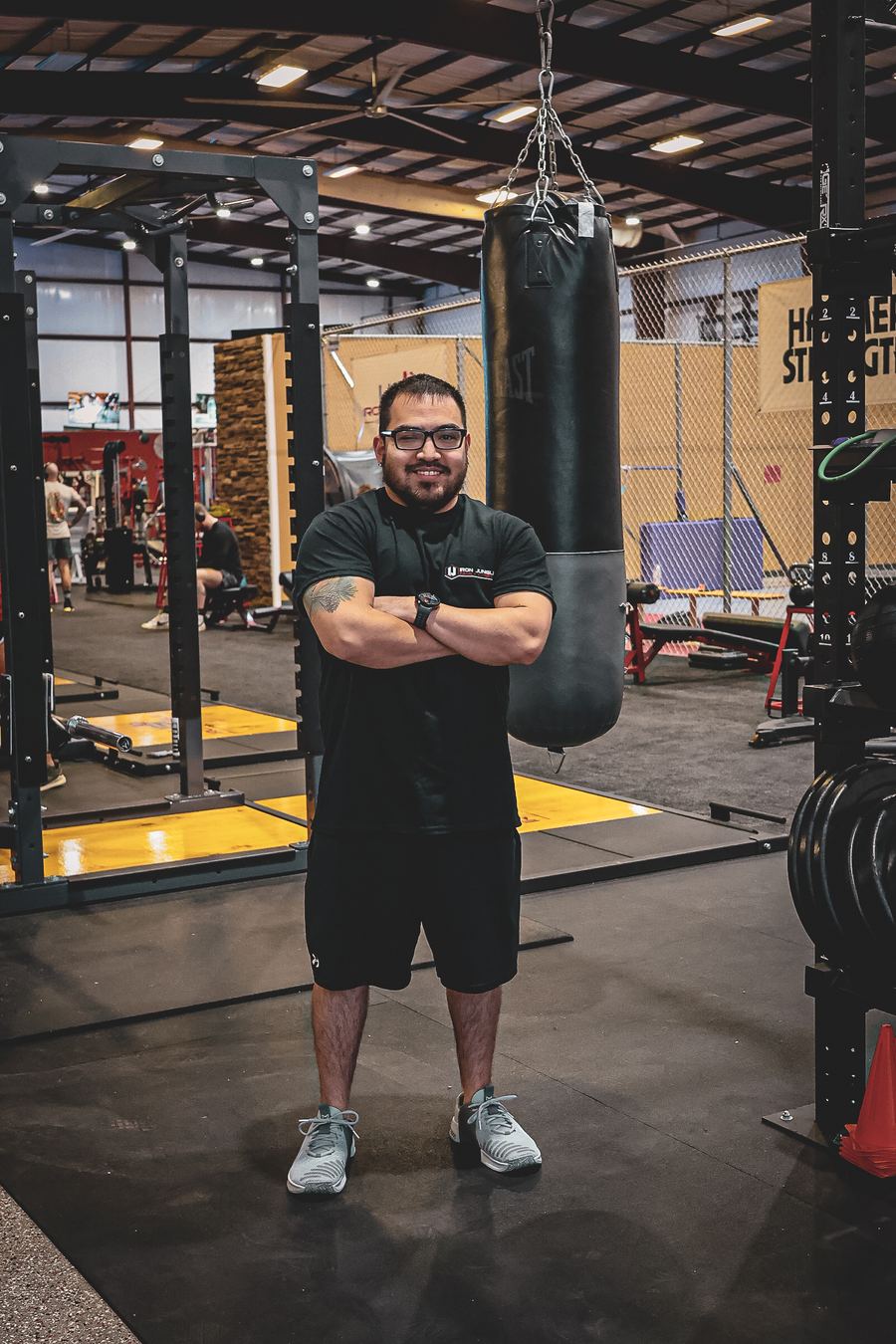Eric Shively, trainer at Iron Jungle Family Fitness